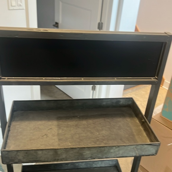 Storage shelves, barely used. - Picture 2 of 2